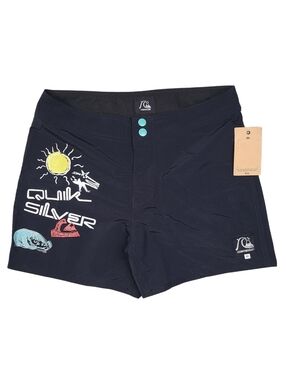 Quicksilver Men's Short Boardshorts 5" Inseam Size 28 (Actual 29) - NWT NEW 56$